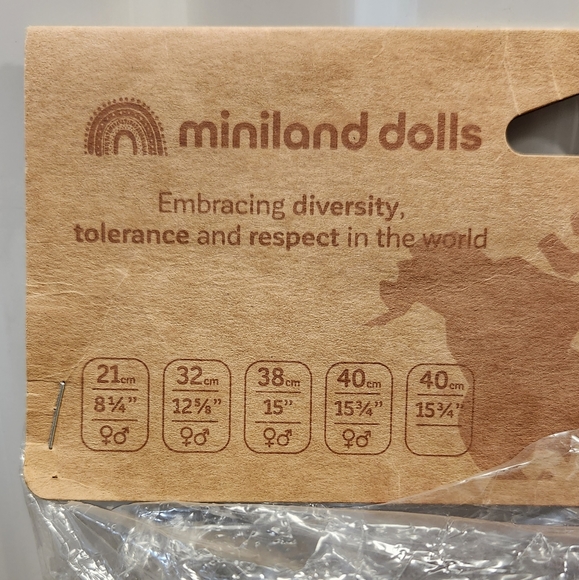 Miniland Newborn Baby Anatomically Correct African American - Picture 5 of 6